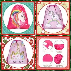 🦄New🦄2/$10🦄Girls Unicorn Drawstring Bag🦄